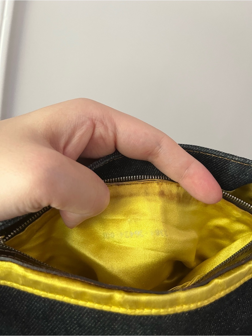 Fendi Baguette Denim Bag - Picture 16 of 16